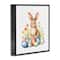 Stupell Industries Easter Bunny & Eggs Framed Giclee Art